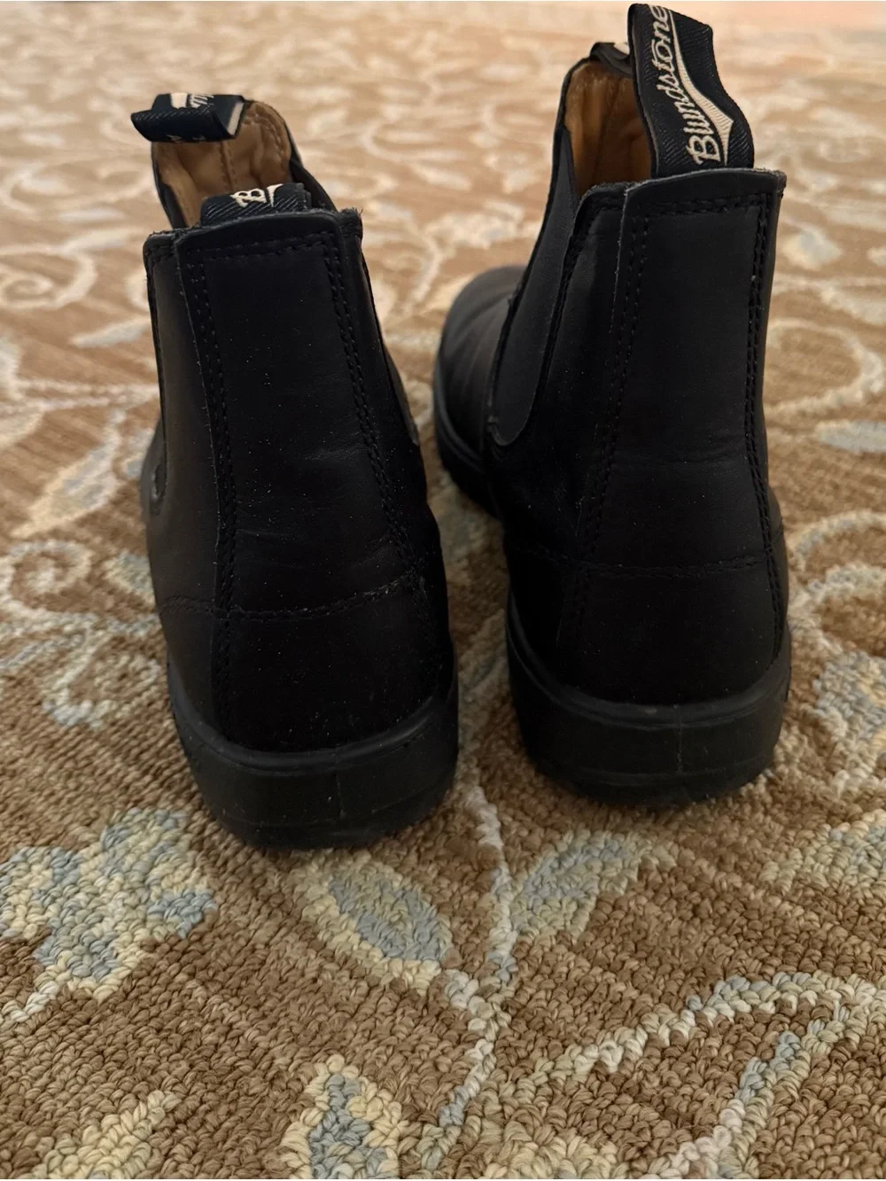 Blundstone Men’s Black Chukka Boots - Pull-On Elastic Sides
